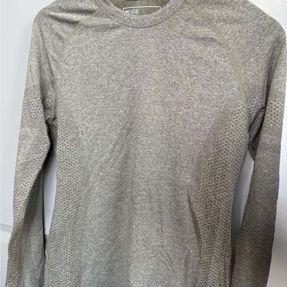 Women’s Tan Long Sleeve by Figs